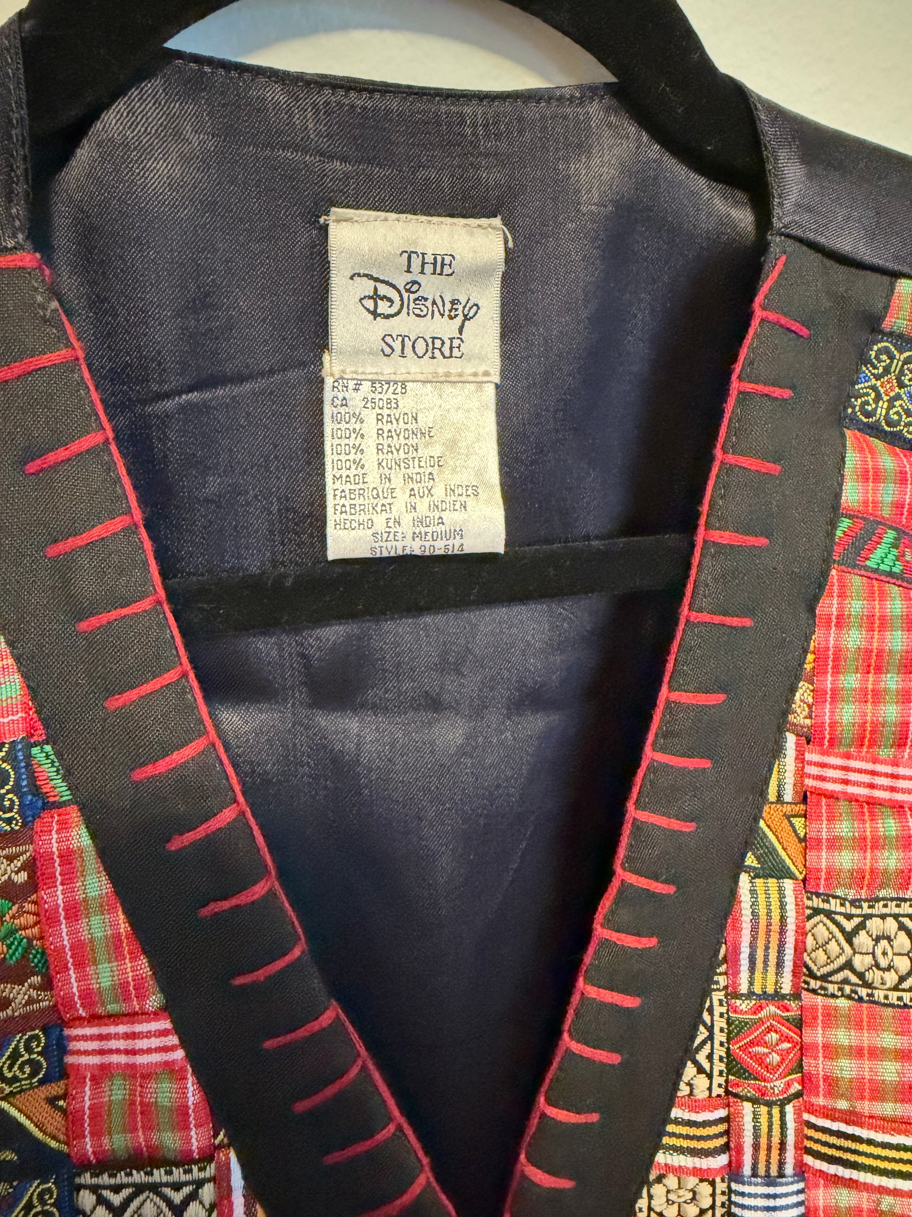 VINTAGE 90s Winnie the Pooh Patchwork Vest - L